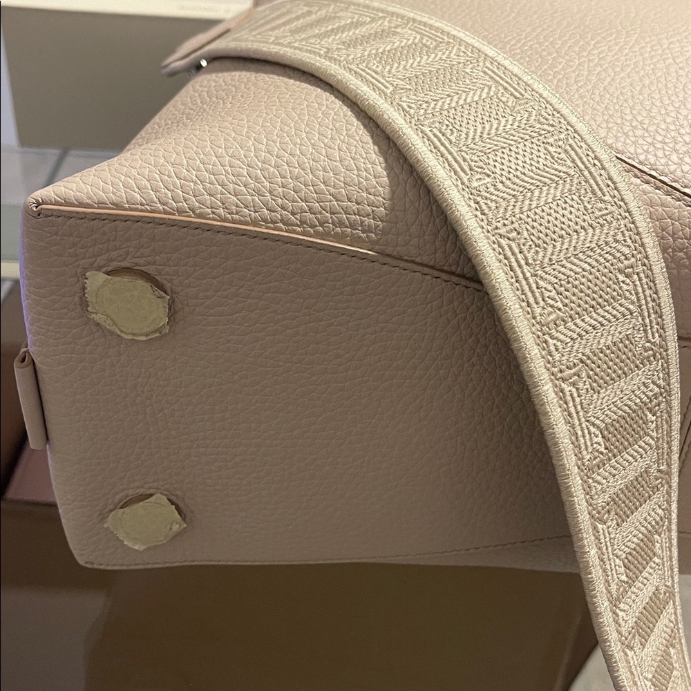 Tiffany & Co. Taupe Leather Shoulder Bag - Picture 8 of 8